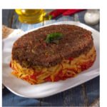 طاجن مكرونة باللحم