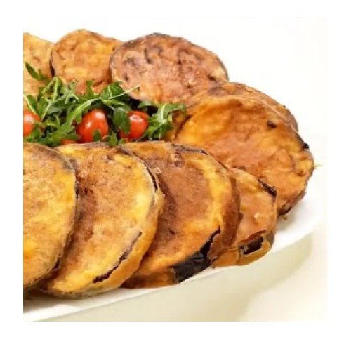طبق باذنجان مقلي طبق باذنجان مقلي