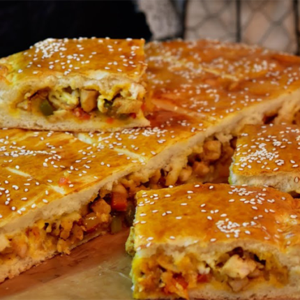 فطيرة دجاج