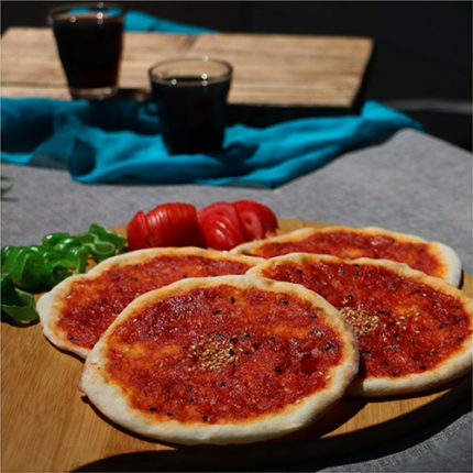 فطيرة محمرة سادة
