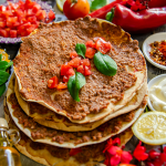 لحم بعجين دبس رمان