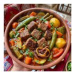 طاجن خضار باللحمة