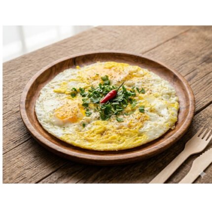 طبق بيض مقلي